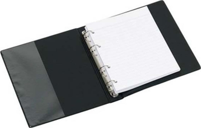Fletore me unaza Karis 5-301, A4, PVC, e zezë