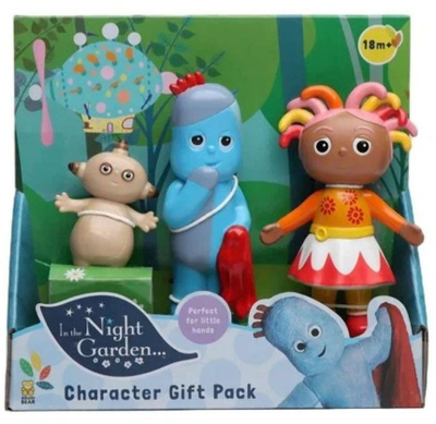 Figurina lojërash In the Night Garden Character Gift Pack, set 3 copë, shumëngjyrëshe