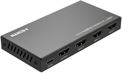 Switch HDMI Microconnect 5x1, 8K 60Hz, HDCP