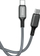 Kabllo Dudao USB USB- B - USB-C 1 m, e argjendë