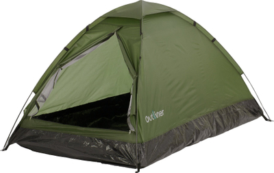 Шатор за кампување Sourcing TENT 2P DOME, за 2 лица, купола тип, зелен