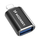 Adapter OTG Wozinsky WALA-01, Lightning në USB-A, për iPhone dhe iPad, i zi