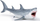 Figurë lodër dinosaur Megalodon 55087, plastike, shumëngjyrëshe