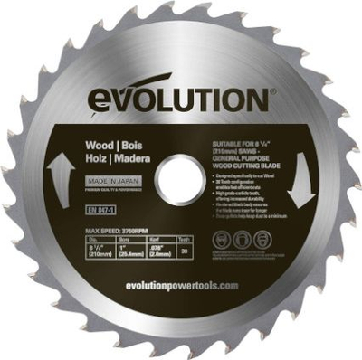 Disk prerës Evolution Widia, 210mm t=30