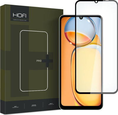 Qelq mbrojtës Hofi Pro+ për Xiaomi Redmi 13C Poco C65, Full 3D, 9H, i tejdukshëm