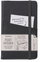 Fletore xhepi Bookaroo Pocket Notebook A6, 80 fletë, e zezë