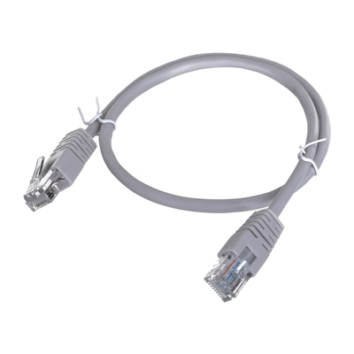 Kabllo rrjeti Gembird PP12-0.25M, UTP CAT 5e, 0.25m, gri
