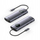 Docking station Vention 9 në 1, USB C, 2x HDMI, PD 100W, gri