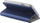 Kapak magnetik tip librë për telefon LG X Power 3, lëkurë eco, me xhepa, blu