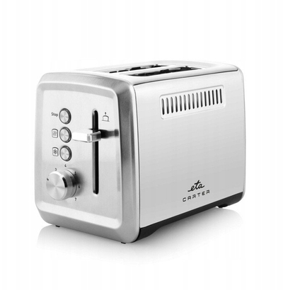 Toster ETA Carter ETA416690000, 850W, 2 feta, i bardhë