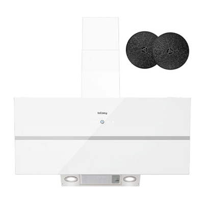 Kapak aspirues muror Iseasy TV1390D4-CC-I2, 90cm, A++, i bardhë