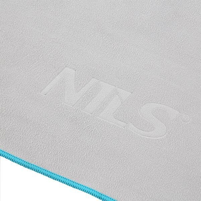 Peshqir banje NILS Quick Drying Microfiber, 100x180 cm, mikrofibër, gri