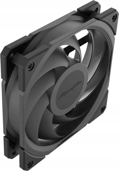 Ventilatorë PC Alpenfohn JetStream 120, set 3 copë, PWM, 120mm, të zinj