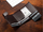 Portofol Pularys Oxford Mini Wallet, mbajtës kartelash, RFID, lëkurë italiane, i zi
