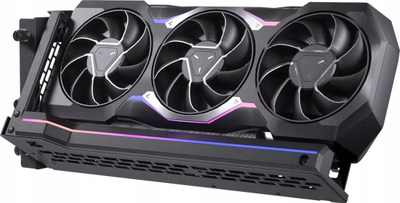 Mbajtës vertikal GPU Phanteks Premium Bracket, PCIe 4.0 riser, DRGB, i zi