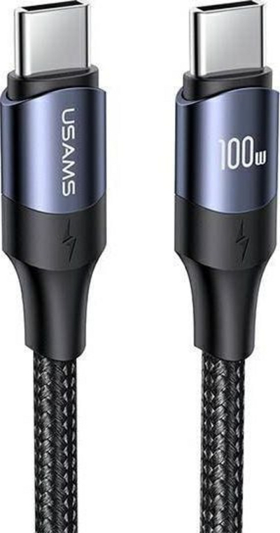 Kabllo USB-C - USB-C, 1.2 m, 100W, e zezë