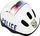 Детска велосипедска кацига Споки Полиција, систем за прилагодување Хед Лок, вентилација, бела
