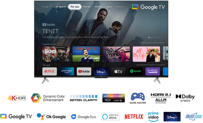 TV TCL 65P638 - 65" (164cm), 4K UHD, i zi