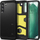 Maskë telefoni Spigen Tough Armor për Samsung Galaxy S22 Plus, me qëndrues, e zezë