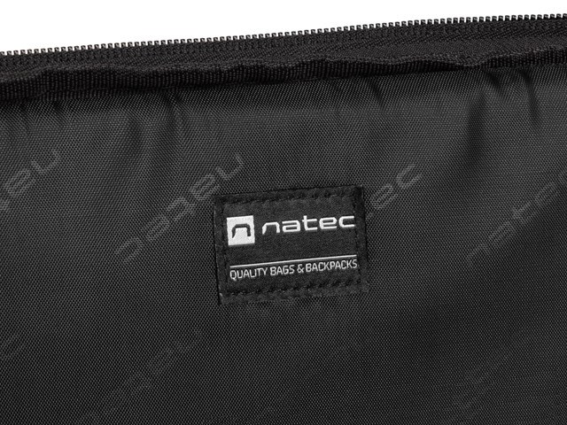 Çantë dore për laptop Natec GOA, 15.6", e hirtë / e zezë 5