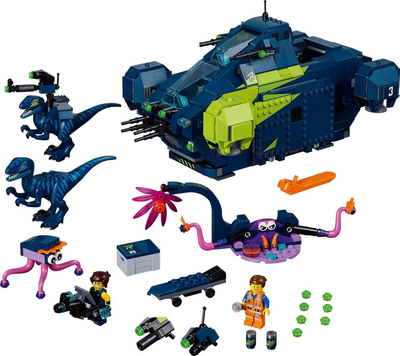 Set LEGO The Movie 2 Rex's Rexplorer 70835, 1187 copa, 9+, shumëngjyrësh