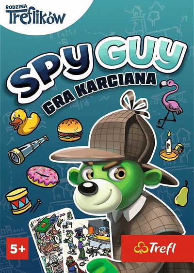 Lojë me letra Trefl Spy Guy, bashkëpunuese, për kalamaj
