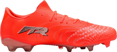 Këpuca futbolli Puma Future 9 Match Fusion FG, material sintetik, e kuqe neon