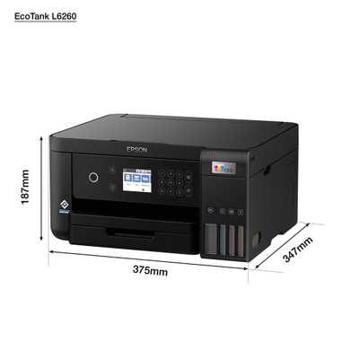 Printer multifunksional Epson Ecotank L6260, Wi-Fi, duplex, i zi