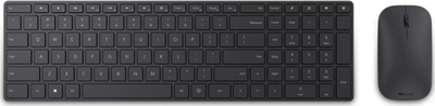 Set tastjerë me maus Microsoft Designer 7N9-00018, wireless, me Bluetooth, ngjyrë e zezë