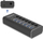 USB разделник DeLOCK 64326, 4 порти, USB 2.0, црн
