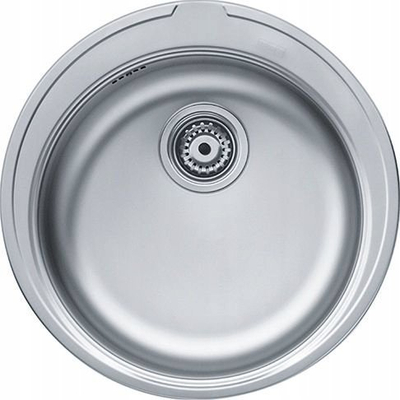 Lavaman kuzhine Franke Ronda RON 610-41, i rrumbullakët, çelik inox, argjendtë