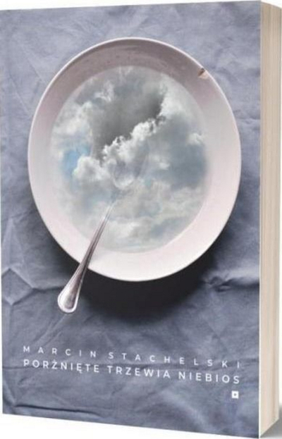 Libër Marcin Stachelski Slashed Entrails of the Heavens, roman i sotëm, poezi proze, me ngjyra të forta
