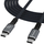 USB-C кабел Wozinsky WPS-UY41S Thunderbolt 4, 240W, 1m, црн