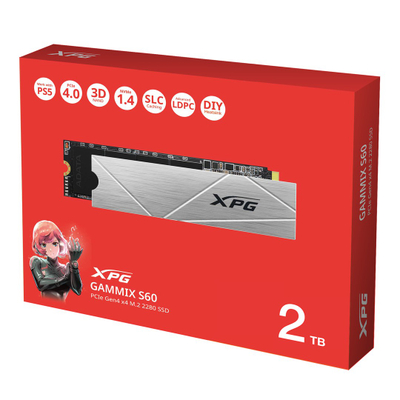 SSD M.2 XPG Gammix S60 Blade, 2TB, PCIe 4.0