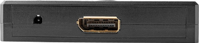 Прекинувач DisplayPort Lindy 2 Port 1.2, 4K 60Hz, двонасочен, црн