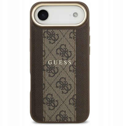 Mbrojtëse telefoni Guess Hardcase 4G, për iPhone 17 Air, kafe