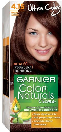 Ngjyrë për flokë Garnier Color Naturals, nr. 4.15