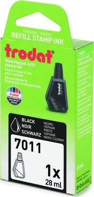 Bojë për vulë Trodat Stamp Ink Without Oil, 28 ml, e kuqe