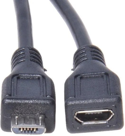 Kabllo zgjatuese Micro USB PremiumCord, USB 2.0, 3 m, e zezë
