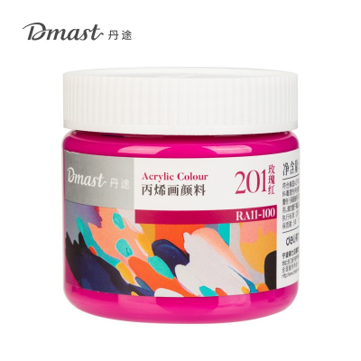 Deli Ngjyre Akril 100Ml 201 Rose Red
