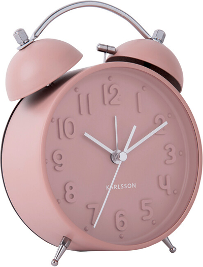 Orë me alarm Karlsson Classic Bell KA5784PI, rozë