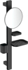 Aksesor banjo Ideal Standard Alu+ Beauty Bar Small, pasqyrë Ø200mm, alumini, i zi