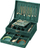 Kuti bizhuterish CA7 Jewelry Box, me plot ndarje, me sirtar, jeshile