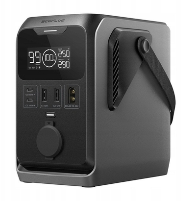 Stacion energjie portabël EcoFlow TRAIL 300 DC PPS, 288Wh, gri