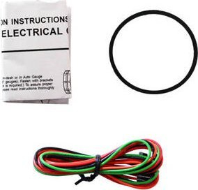Matës niveli karburanti Auto Gauge STP3 52mm, ekran LED, 240-33 ohm, i argjendtë