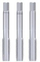 Set çelsash fileti FANAR Hand Tap BSW 5/8"-11, DIN-352, çelik HSS, ngjyrë argjendi