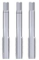 Set çelsash fileti FANAR Hand Tap BSW 5/8"-11, DIN-352, çelik HSS, ngjyrë argjendi