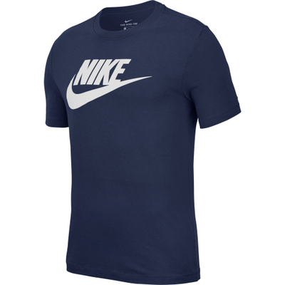 Bluzë Nike Sportswear për burra, pambuk, me logon Nike, blu