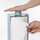 Mbajtëse rroli Blue Polypropylene, për rrotulla 23–26 cm, me bazë që s’rrëshqet, blu