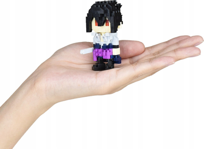 Set ndërtimi Nanoblock Sasuke Uchiha Naruto Shippuden, 200 copa, 8+, shumëngjyrësh